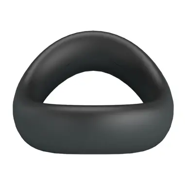 Valen Anillo para Pene Ergonómico Silicona Negro