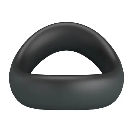 Valen Anillo para Pene Ergonómico Silicona Negro
