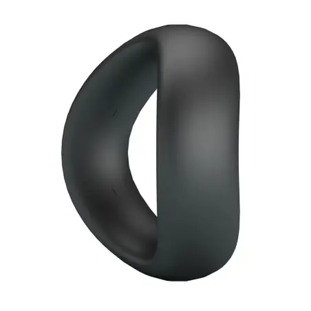 Valen Anillo para Pene Ergonómico Silicona Negro