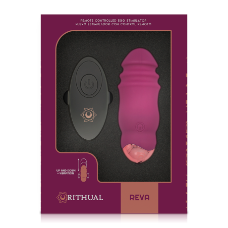 RITHUAL - REVA HUEVO CONTROL REMOTO SISTEMA UP&DOWN + VIBRACIÓN RITHUAL