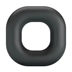CRAZY BULL - WALDEN ANILLO PARA PENE SUPER SOFT SILICONA NEGRO