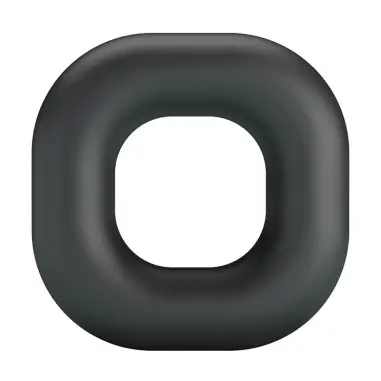 CRAZY BULL - WALDEN ANILLO PARA PENE SUPER SOFT SILICONA NEGRO
