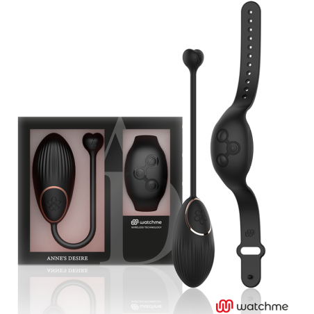 ANNE'S DESIRE - HUEVO CONTROL REMOTO TECNOLOGÍA WATCHME NEGRO ANNE´S DESIRE