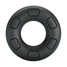 CRAZY BULL - BERTRAM ANILLO PARA PENE SUPER SOFT SILICONA NEGRO