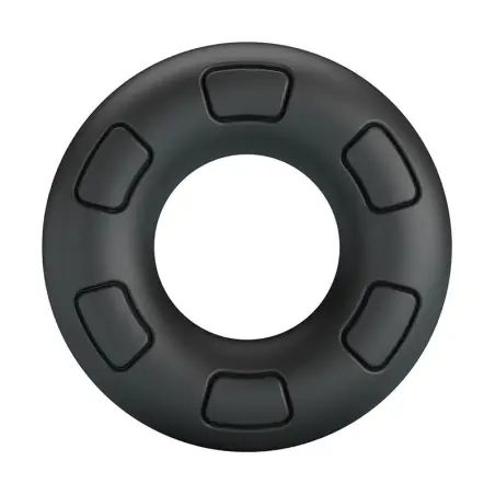 CRAZY BULL - BERTRAM ANILLO PARA PENE SUPER SOFT SILICONA NEGRO