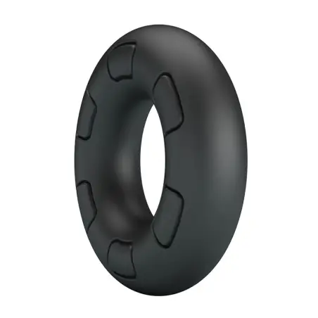 Bertram Anillo para Pene Super Soft Silicona Negro