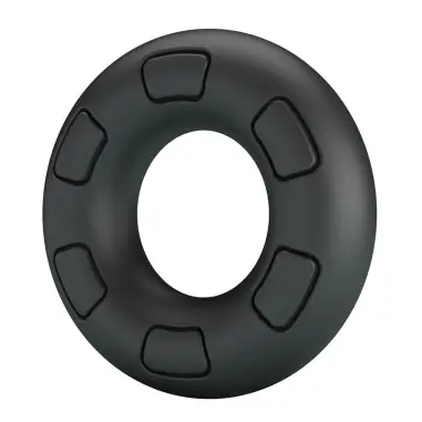 Bertram Anillo para Pene Super Soft Silicona Negro