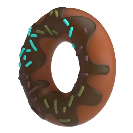 Anillo para Pene Super Donut Marrón | Pretty Love