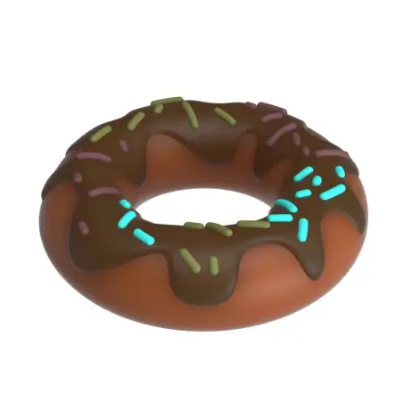 Anillo para Pene Super Donut Marrón | Pretty Love