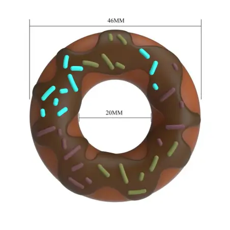 Anillo para Pene Super Donut Marrón | Pretty Love