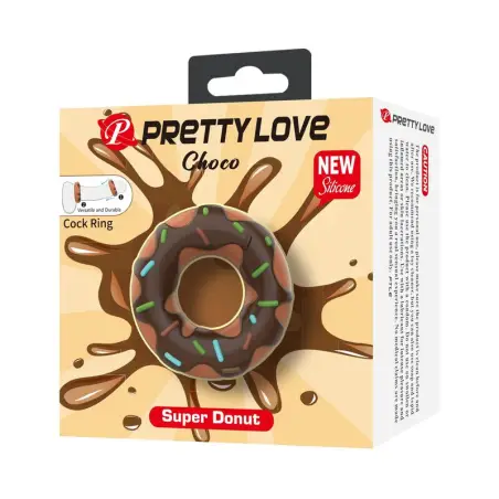 Anillo para Pene Super Donut Marrón | Pretty Love