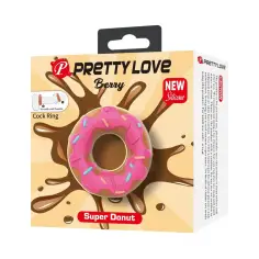 PRETTY LOVE - ANILLO PARA PENE SUPER DONUT ROSA 2