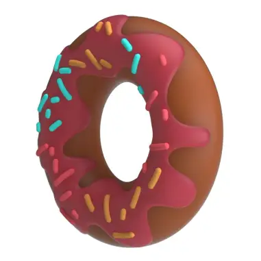 Anillo para Pene Super Donut Rosa - Sumergible | Pretty Love