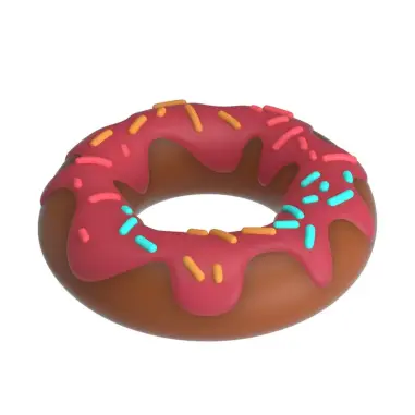 Anillo para Pene Super Donut Rosa - Sumergible | Pretty Love