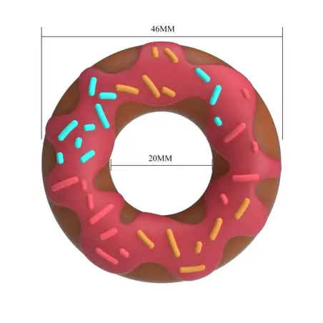 Anillo para Pene Super Donut Rosa - Sumergible | Pretty Love
