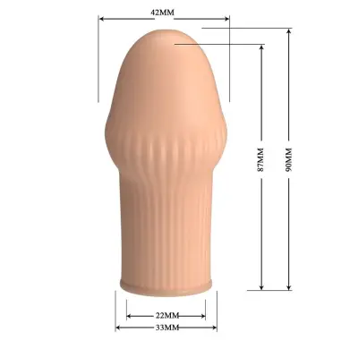 Huel Funda para Pene Color Natural | Pretty Love