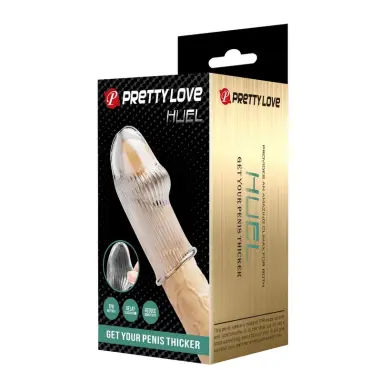 Huel Funda para Pene Get Your Penis Thicker Transparente