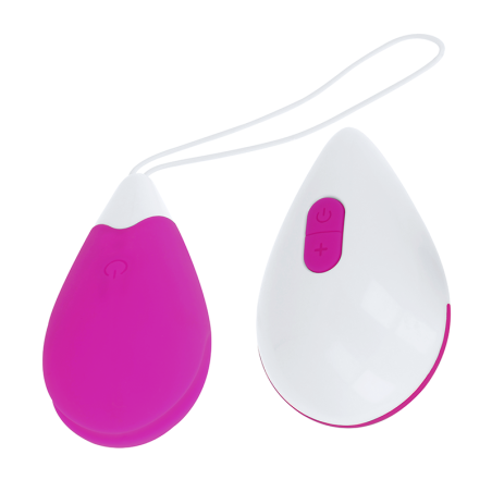 OHMAMA - HUEVO VIBRADOR 10 MODOS LILA Y BLANCO OHMAMA STIMULATING