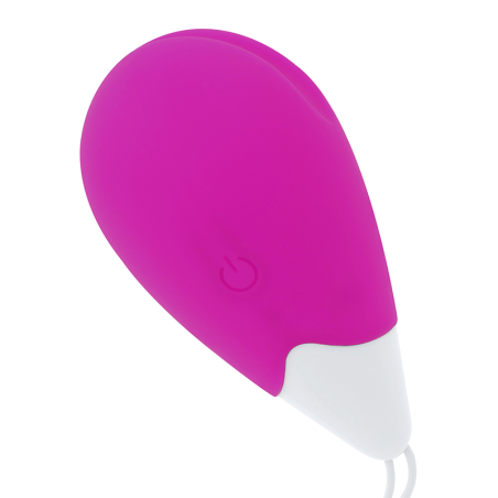 OHMAMA - HUEVO VIBRADOR 10 MODOS LILA Y BLANCO OHMAMA STIMULATING