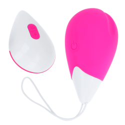 OHMAMA - HUEVO VIBRADOR 10 MODOS ROSA Y BLANCO OHMAMA STIMULATING