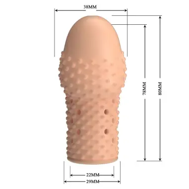 Geek's Funda para Pene Get Your Penis Thicker Color Natural