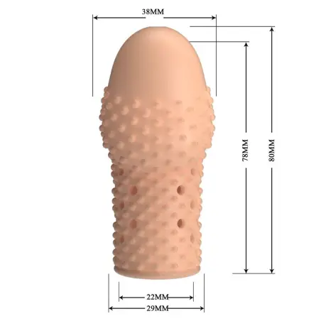 Geek's Funda para Pene Get Your Penis Thicker Color Natural