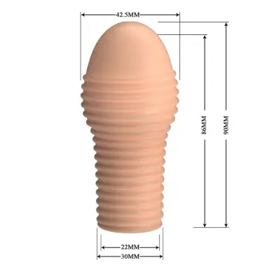 Hottt Funda para Pene Get Your Penis Thicker Color Natural