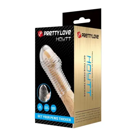 Hottt Funda para Pene Get Your Penis Thicker Transparente