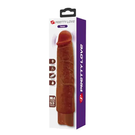 Gavin Vibrador Realístico 25 cm Ø 5 cm Color Marrón