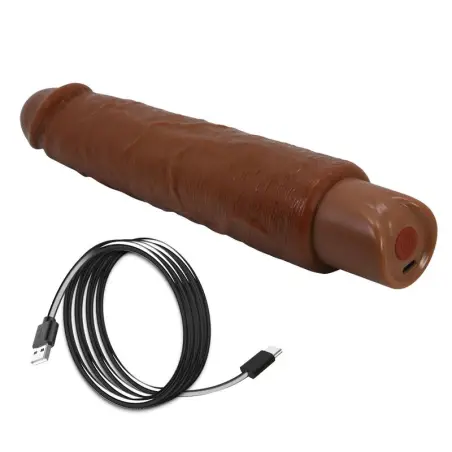 Gavin Vibrador Realístico 25 cm Ø 5 cm Color Marrón