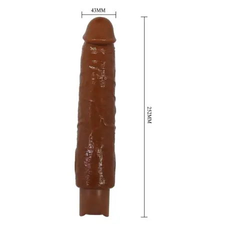 Gavin Vibrador Realístico 25 cm Ø 5 cm Color Marrón