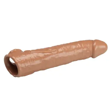 Funda Extensora para Pene Ajustable 26 cm Color Natural