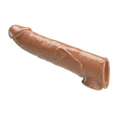 Funda Extensora para Pene Ajustable 26 cm Color Natural
