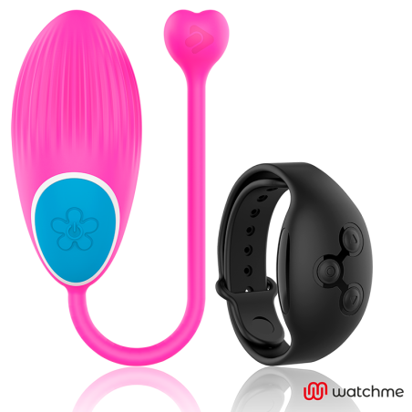 WEARWATCH - HUEVO CONTROL REMOTO TECHNOLOGY WATCHME FUCSIA / AZABACHE 