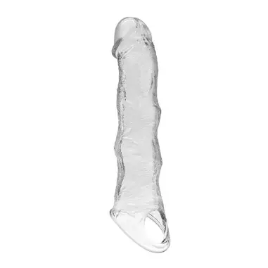Funda Extensora para Pene Ajustable 28 cm Color Transparente