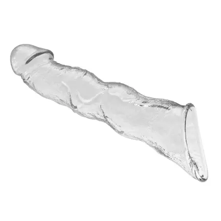 Funda Extensora para Pene Ajustable 28 cm Color Transparente