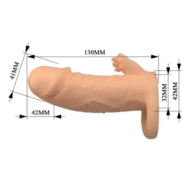 Roderic Funda para Pene Extensora 13 cm Color Natural