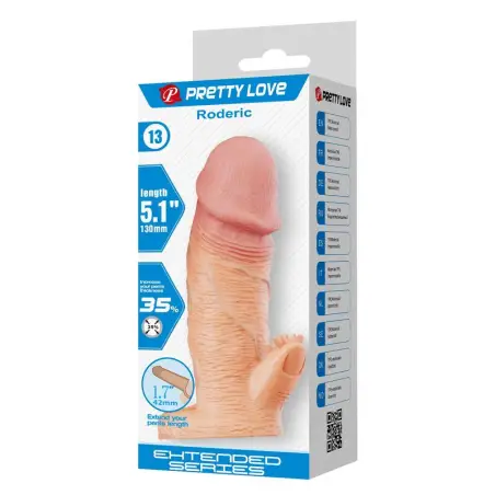Roderic Funda para Pene Extensora 13 cm Color Natural