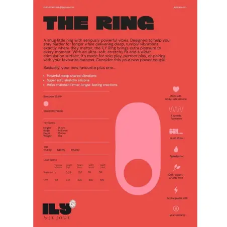 Ily Cock Ring Anillo Vibrador para Pene | Je Joue
