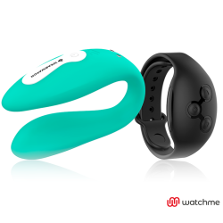 WEARWATCH - VIBRADOR DUAL TECHNOLOGY WATCHME AGUAMARINA / AZABACHE WEARWATCH 2