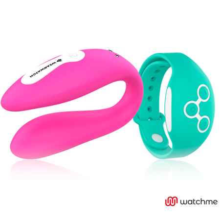 WEARWATCH - VIBRADOR DUAL TECHNOLOGY WATCHME FUCSIA / AGUA MARINA WEARWATCH