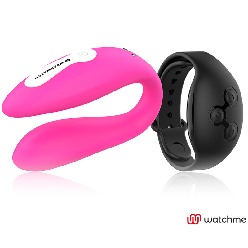 WEARWATCH - VIBRADOR DUAL TECHNOLOGY WATCHME FUCSIA /AZABACHE 