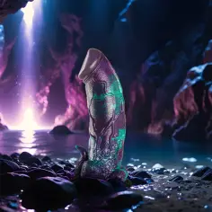 EPIC - BASILISK DILDO DOBLE PLACER ESCAMOSO TAMAÑO GRANDE 2