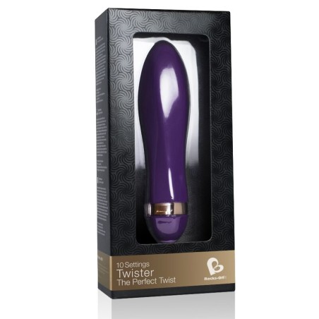 ROCKS-OFF - TWISTER VIBRADOR 10 MODOS ROCKS-OFF