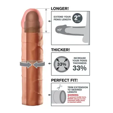 Tensions - Perfect 2 Extensión para el Pene | Fantasy X