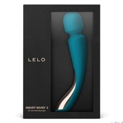 LELO - MASAJEADOR SMART MEDIUM WAND 2 VERDE AGUA LELO 2