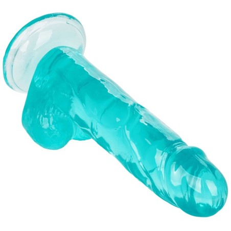 CALEXOTICS - SIZE QUEEN DILDO AZUL 15.3 CM CALEXOTICS