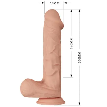Beautiful Encounter Berqrisi Vibración 26 cm Natural | Baile