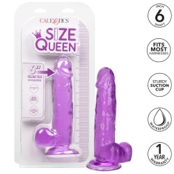 CALEXOTICS - SIZE QUEEN DILDO LILA 15.3 CM CALEXOTICS 2