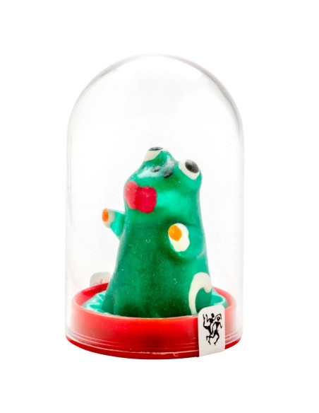 CONDOMERIE - PRESERVATIVO DECORATIVO PINTADO A MANO RANA MODEL 1